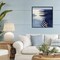 Stupell Industries Abstract Cobalt Ripples Framed Giclee, design by Walker Noble
